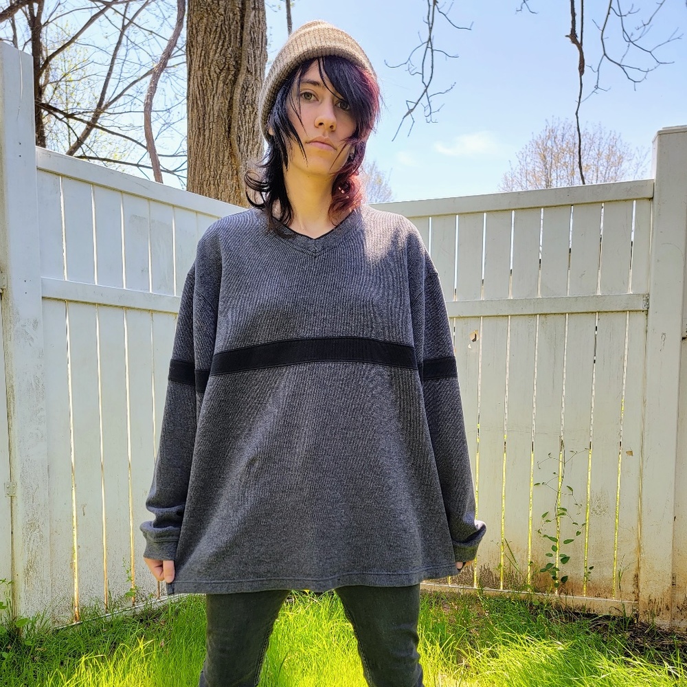 Eddie Bauer Grey Pullover